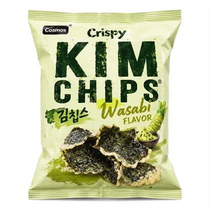 Chips de alga Kim Chips sabor wasabi