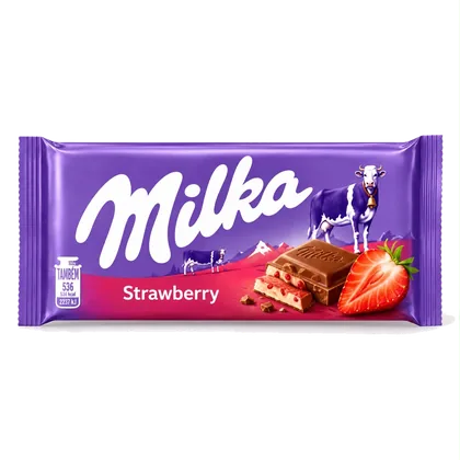 Chocolate Milka Strawberry